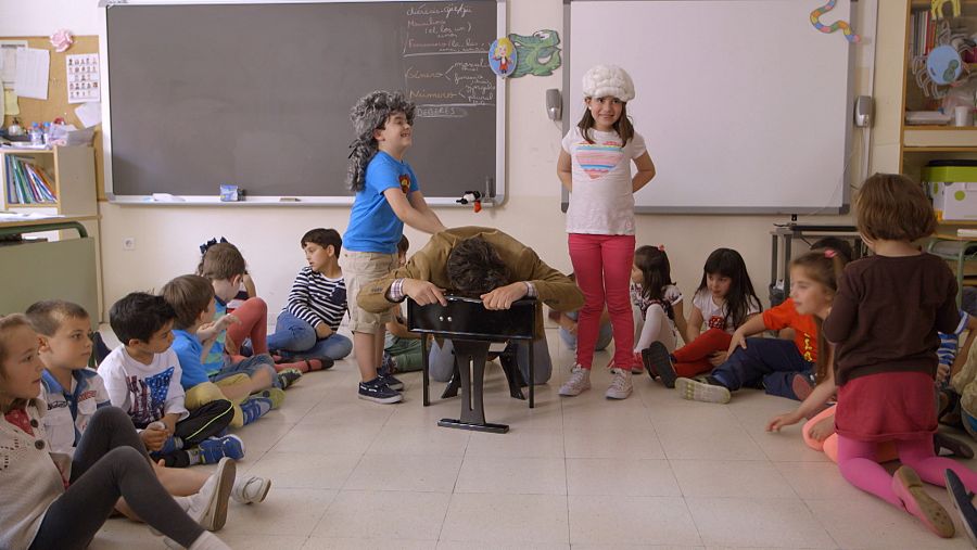Explicamos la ópera a unos niños de primaria y a sus padres