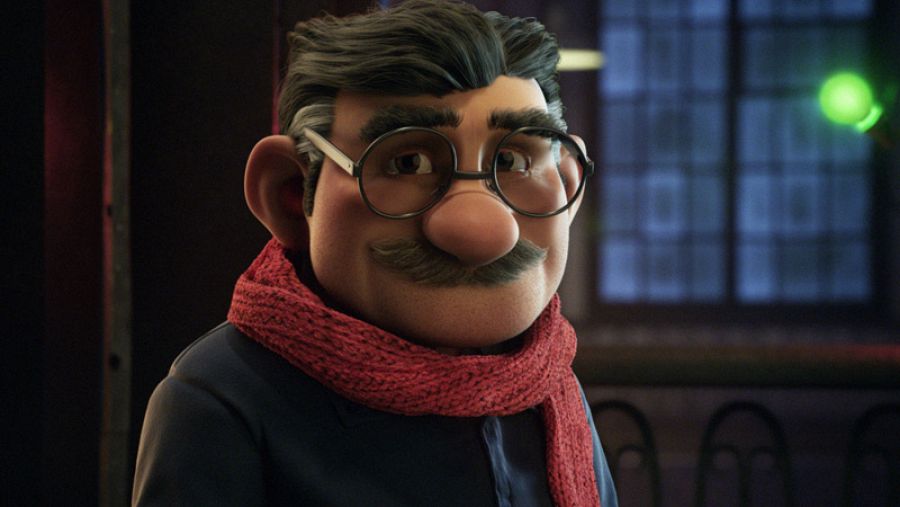 Justino, protagonista del corto de animación que protagoniza el anuncio de la lotería de Navidad.