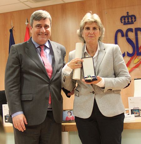 Paloma del Rio con Miguel Cardenal