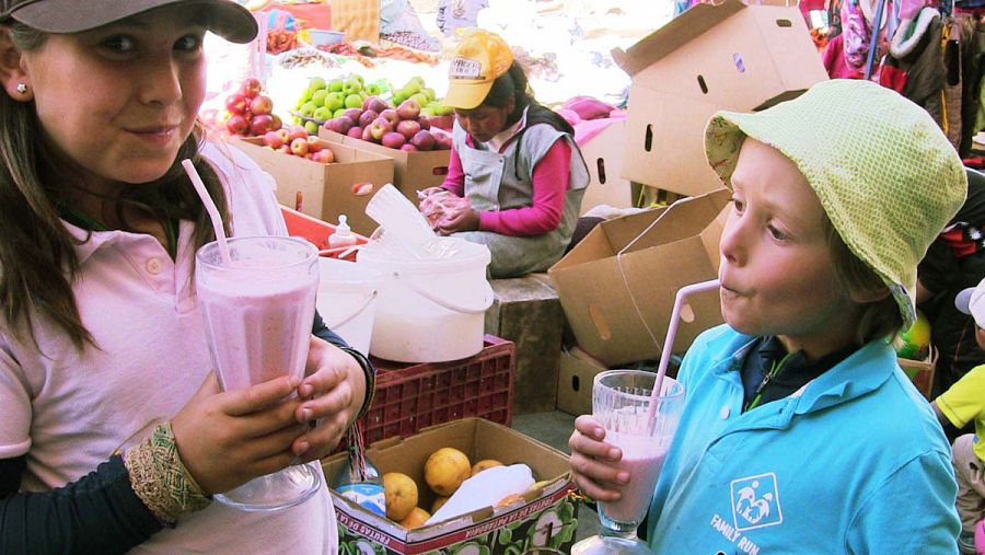 Candela y Mateo en 'La paz'