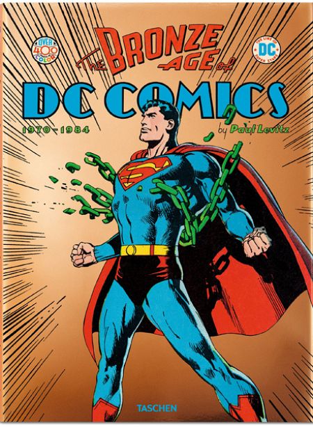 Portada de 'The Bronze Age of DC Comics'. Taschen - DC Comics