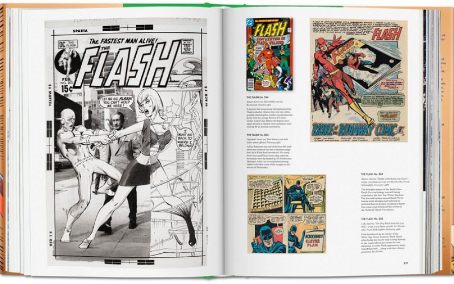 Páginas de 'The Bronze Age of DC Comics'