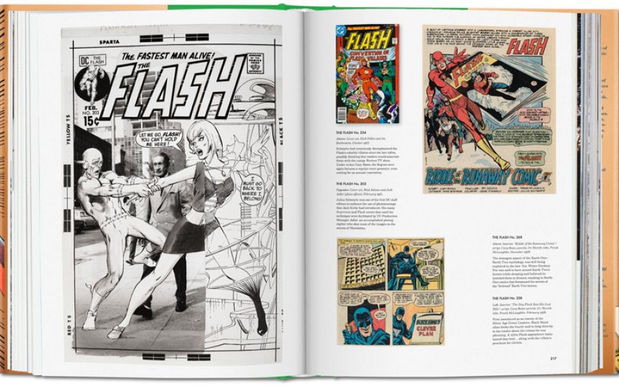 Páginas de 'The Bronze Age of DC Comics'
