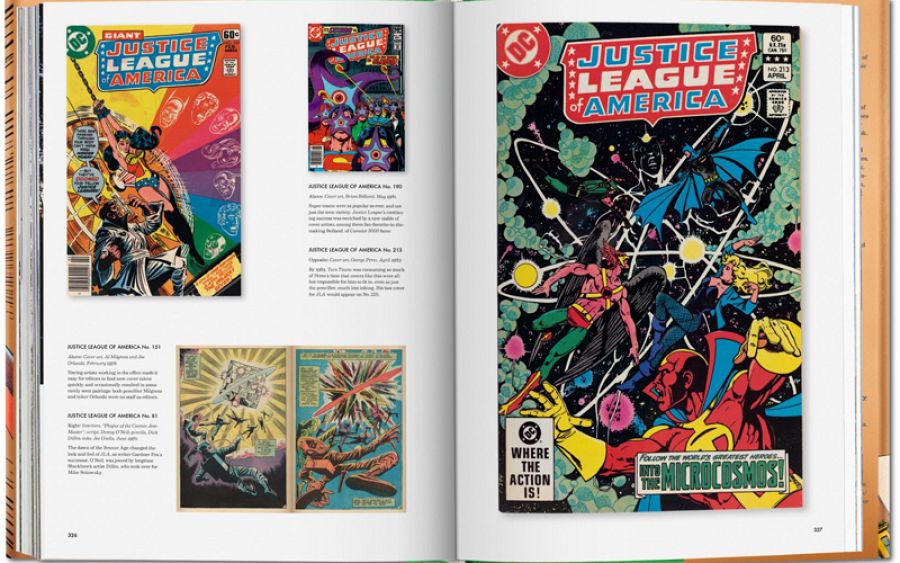 Páginas de 'The Bronze Age of DC Comics'