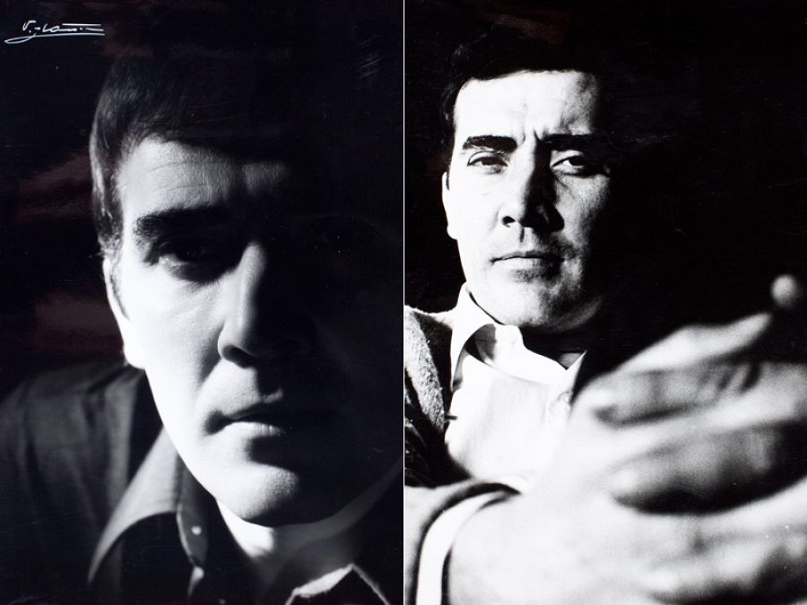 Fernando Guillén en dos imágenes de archivo