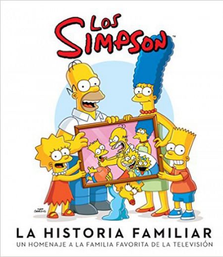 Portada de 'Los Simpson. La historia familiar'
