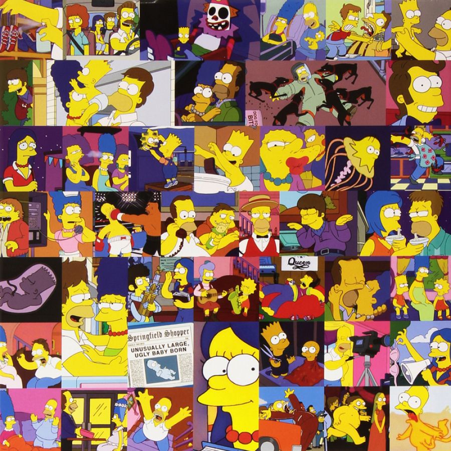 Montaje de fotogramas de la serie 'Los Simpson'