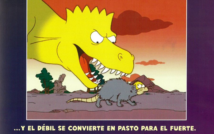 Los dinosaurios ya se parecían a Bart