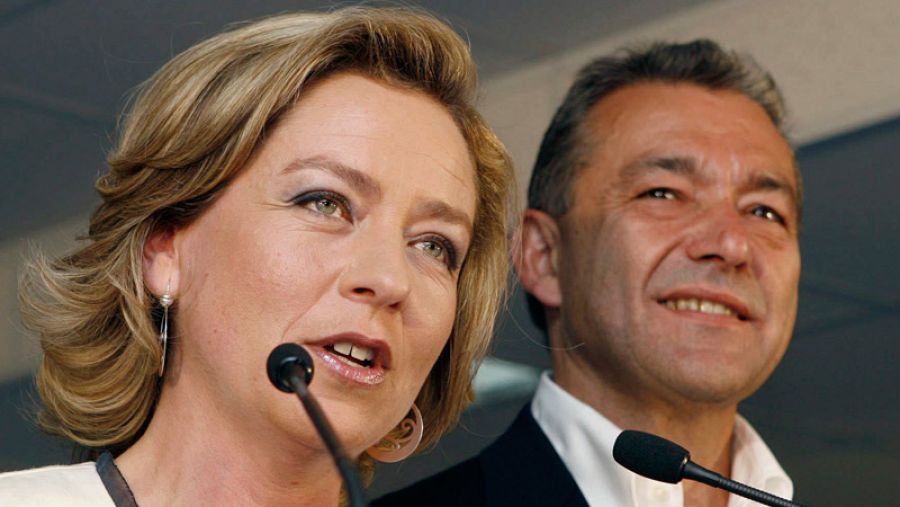 Oramas, en un acto de Coalición Canaria con Paulino Rivera.