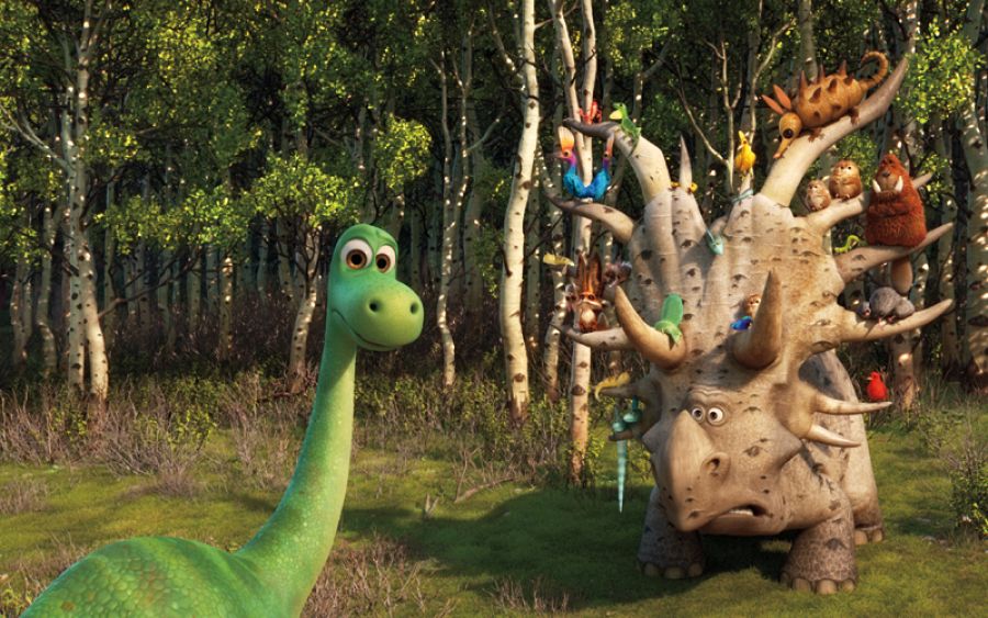 En su camino, Arlo y Spot conocerán a muchos dinosaurios