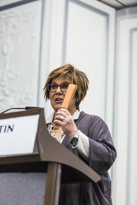 María Escario, con el premio