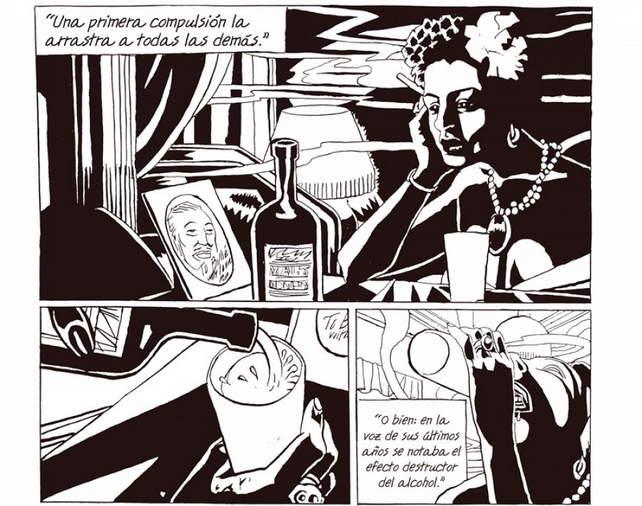 Viñetas de 'Billie Holiday', de Muñoz y Sampayo