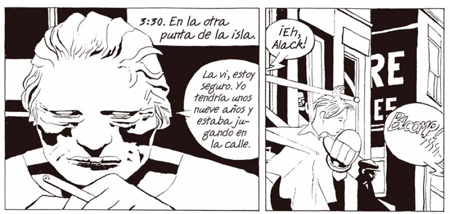 Alack Sinner en 'Billie Holiay', de Muñoz y Sampayo