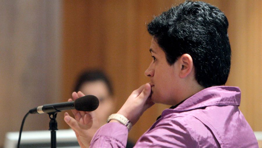 Beitialarrangoitia declara en un juicio en la Audiencia Nacional.