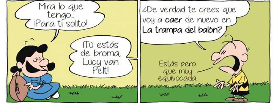 Homenaje del dibujante Keith Knight a Carlitos y Snoopy