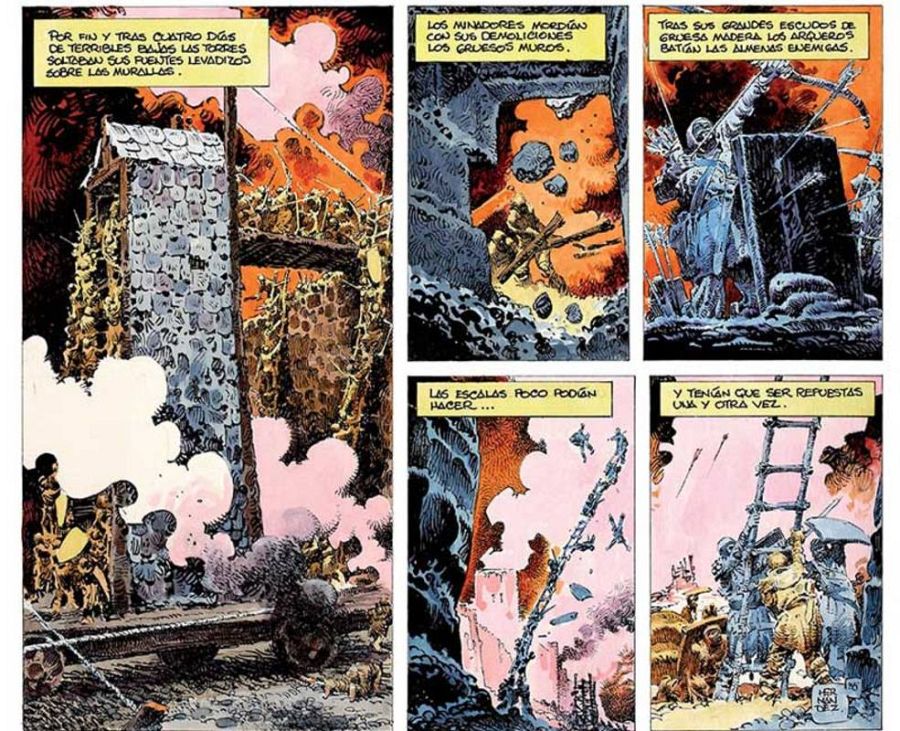 Viñetas de 'El Cid', de Antonio Hernández Palacios