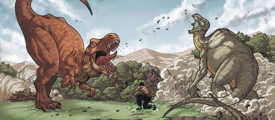 Viñeta de 'Shaolin Mutants'