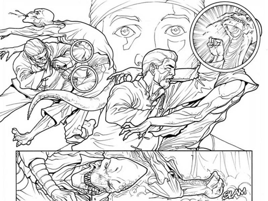 Viñetas de 'Shaolin Mutants'