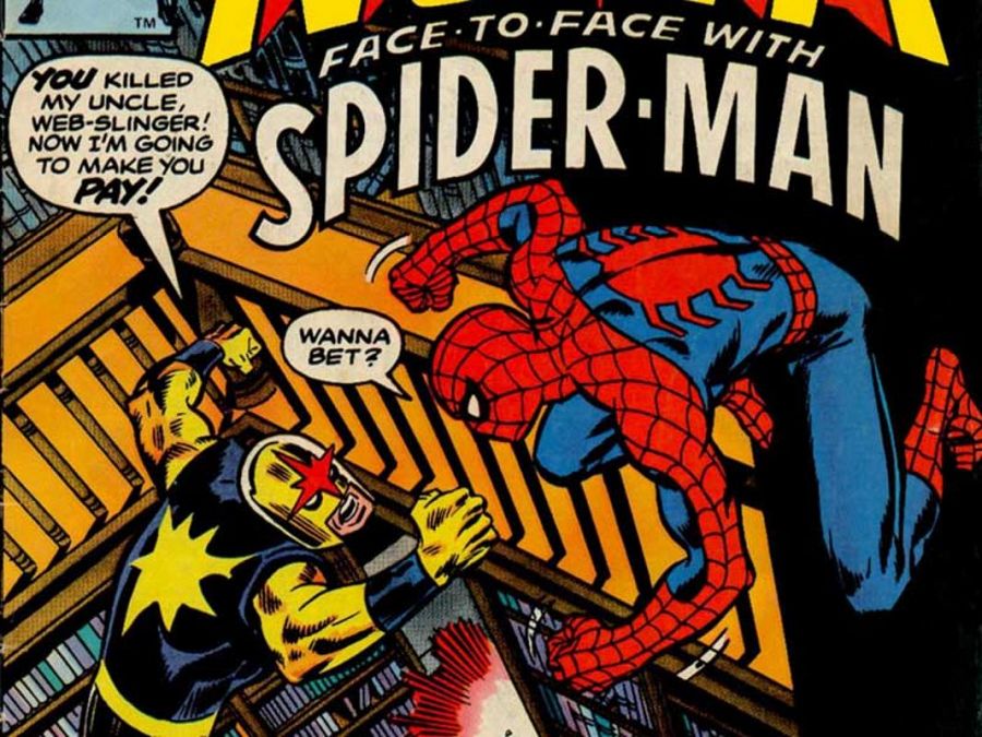 Nova se creó para sustituir a Spiderman como héroe juvenil en los 70