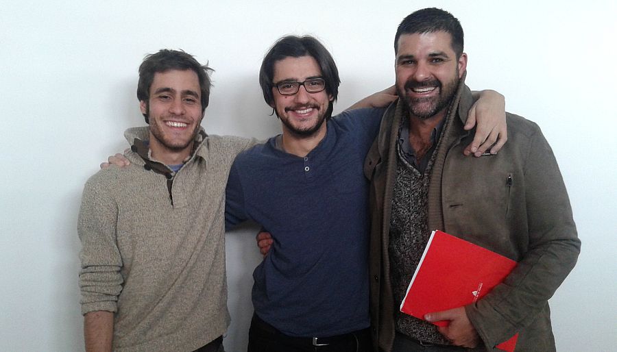 Javier Lara, Fernando Delgado y Juan Ceacero