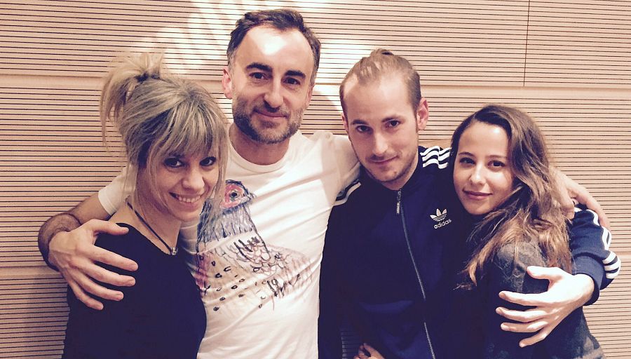 Irene Escolar, David Luque, Nao Albet y Machús Osinaga