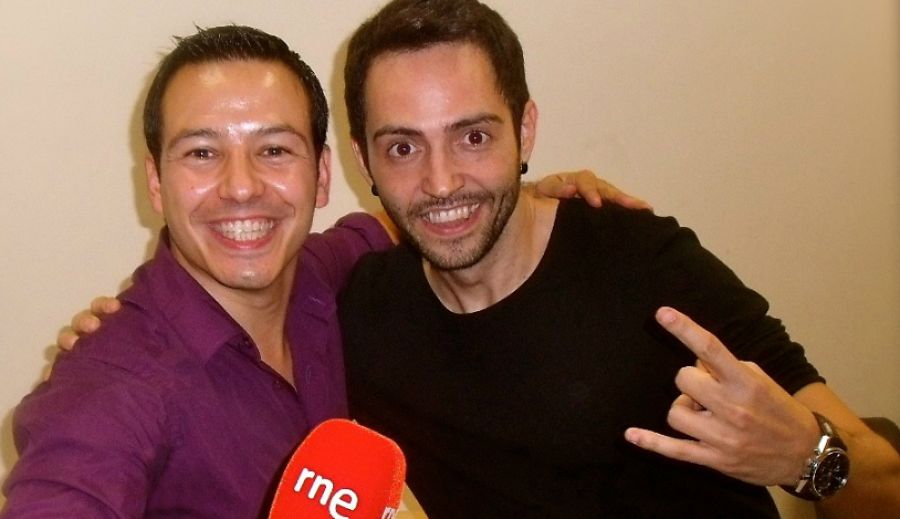 David Guapo y Jorge García Palomo
