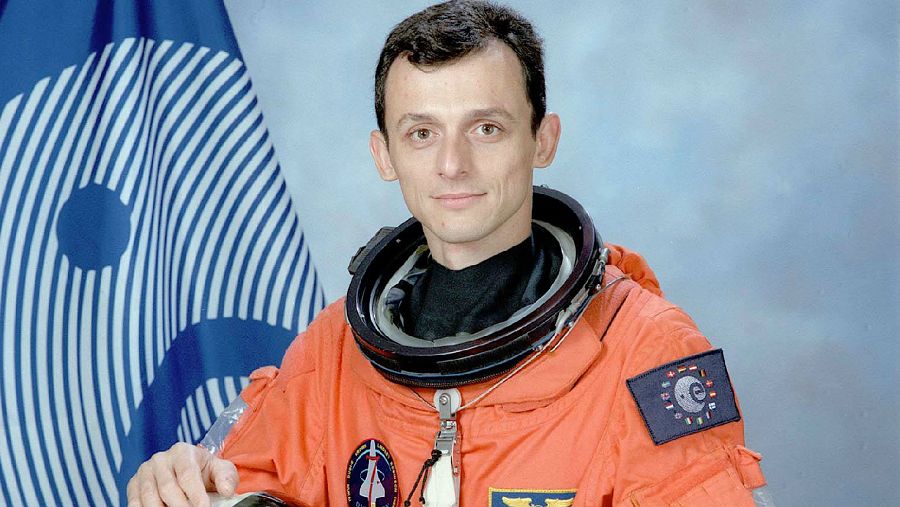 El astronauta español Pedro Duque