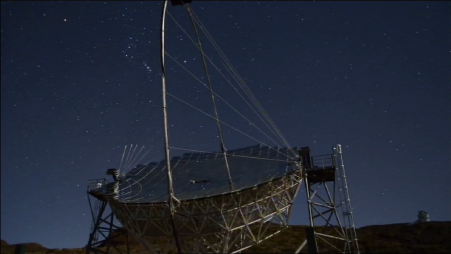 Con telescopios que detectan rayos gamma se estudia la materia oscura