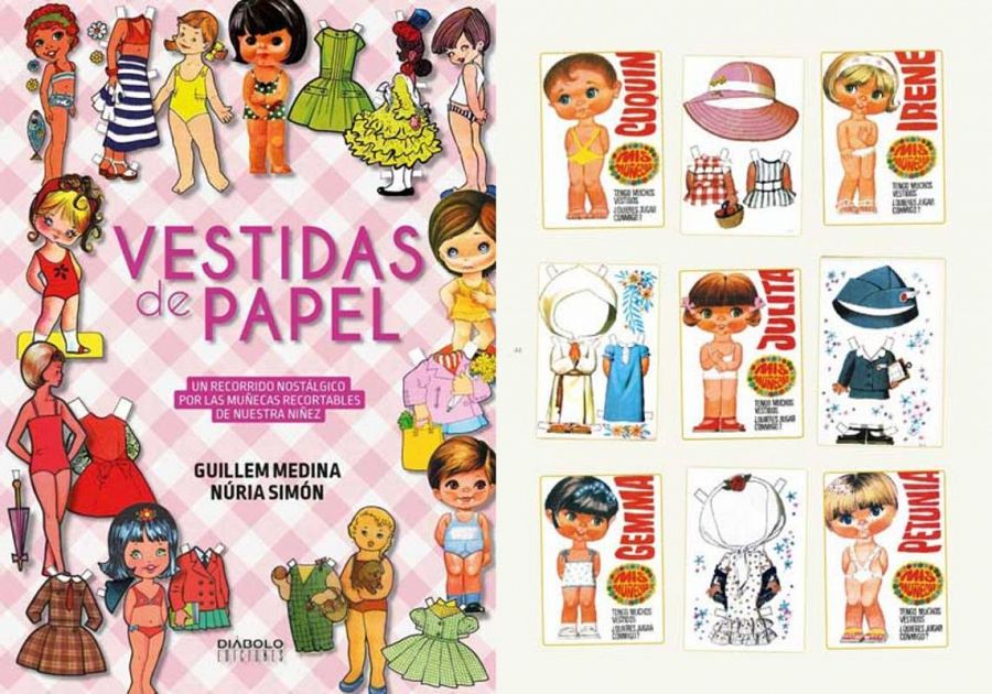 Muñecas Recortables de Papel para Vestir: Libro de Recortables