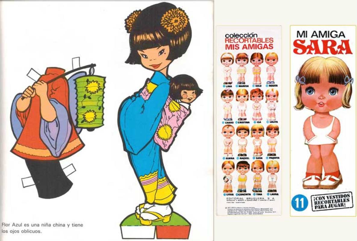 mis muñecas y vestidos recortables
