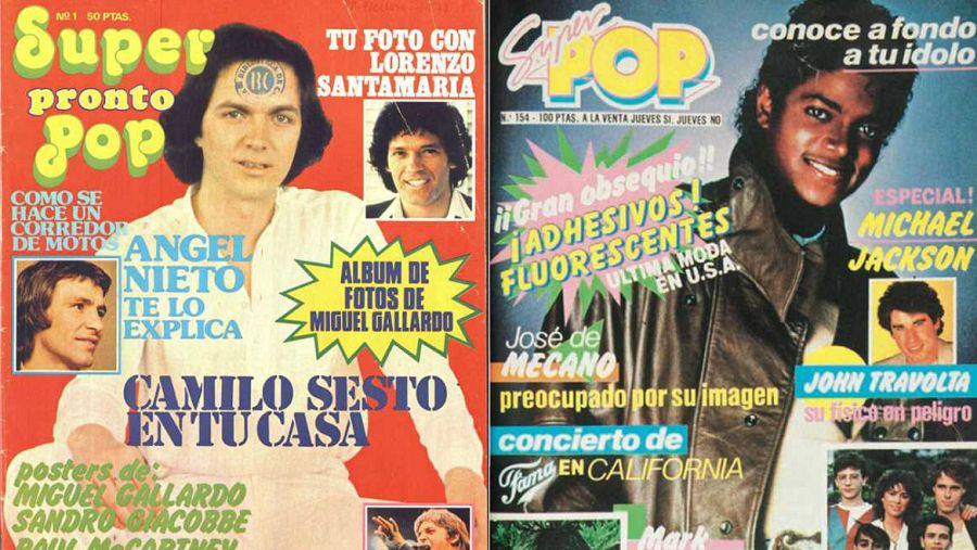 Portadas de la revista 'Súper POP'