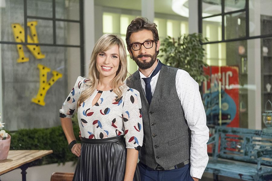 Elisabet Carnicé y Jordi Amat, los presentadores