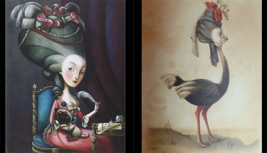 Ilustraciones de 'María Antonieta. Retrato de una reina'