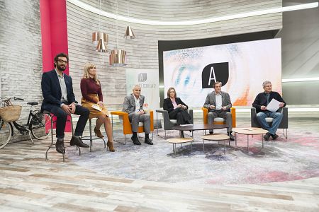 Momento de la presentación de 'A punto con La 2'