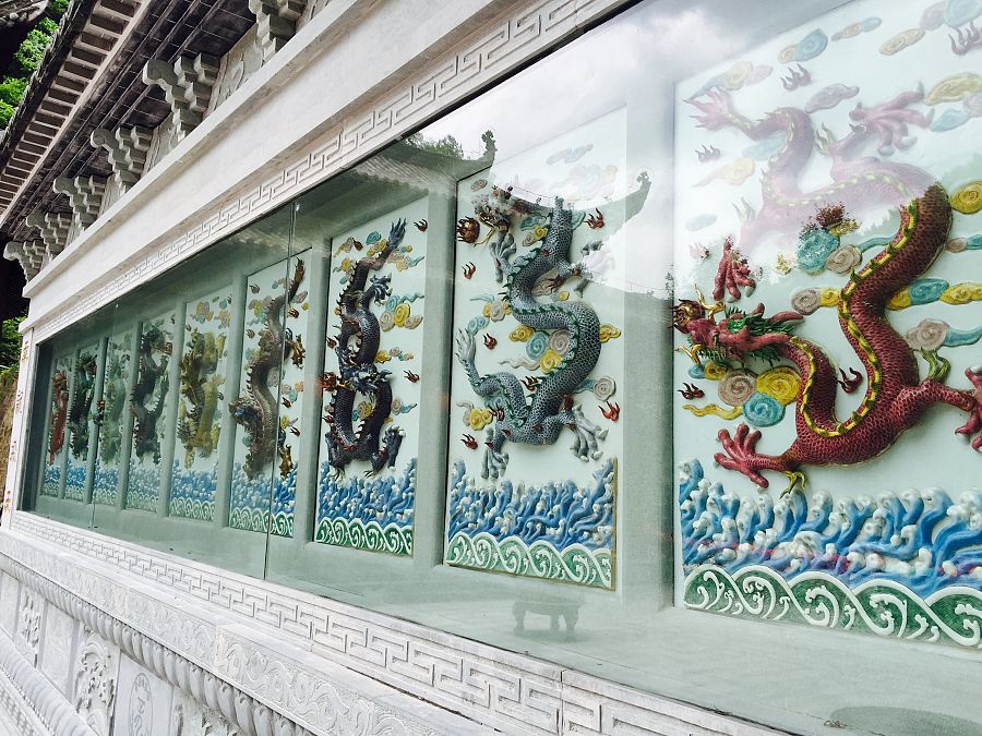 Dragones en Huangshan