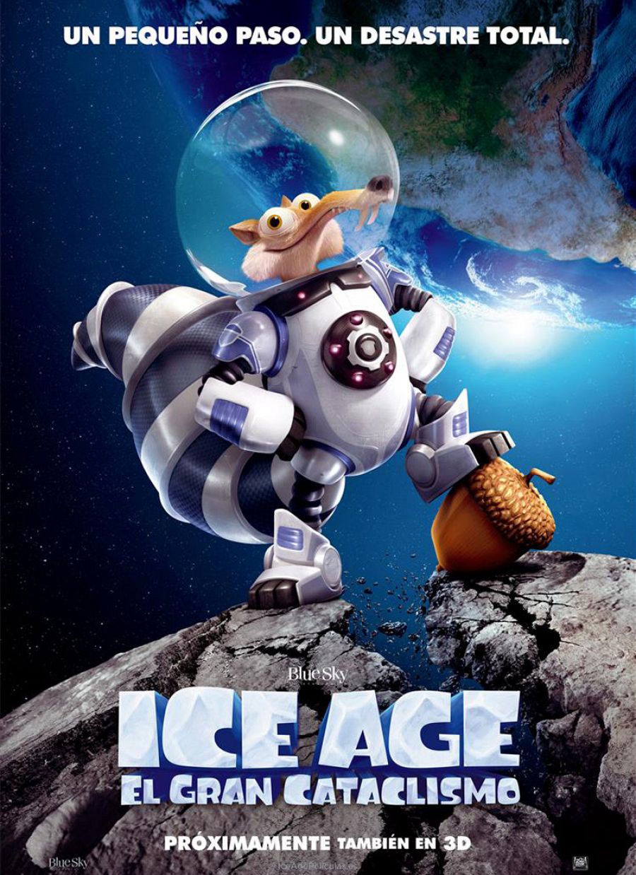 Teaser poster de 'Ice Age: El Gran Cataclismo'