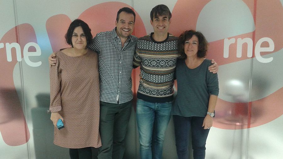 Dani Muriel, Ana Ferrandis, Paloma Zuriaga y Daniel Galindo