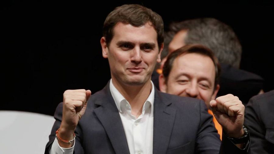 Albert Rivera ha elegido Madrid para dar su último mitin de campaña.