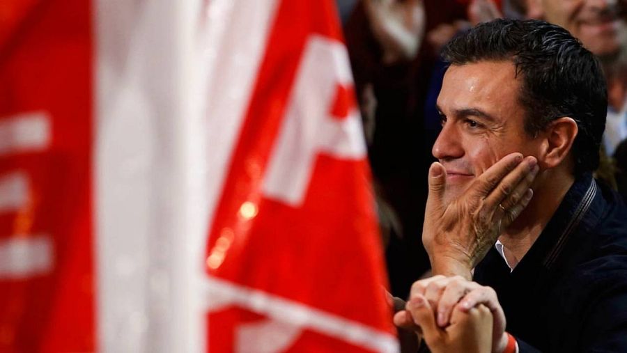 Pedro Sánchez cierra campaña en Fuenlabrada.