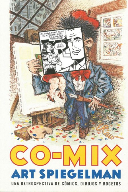 Portada de Co-mix: Una retrospectiva de cómics, dibujos y bocetos