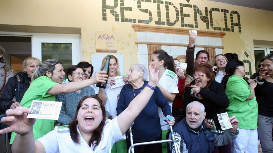 Las trabajadoras de la residencia de ancianos 