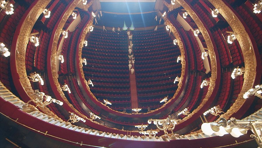 El escenario de la ópera