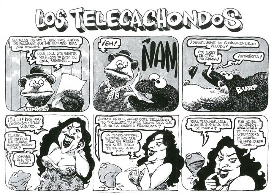 Parodia de Lola Flores y 'El Show de los Teleñecos'