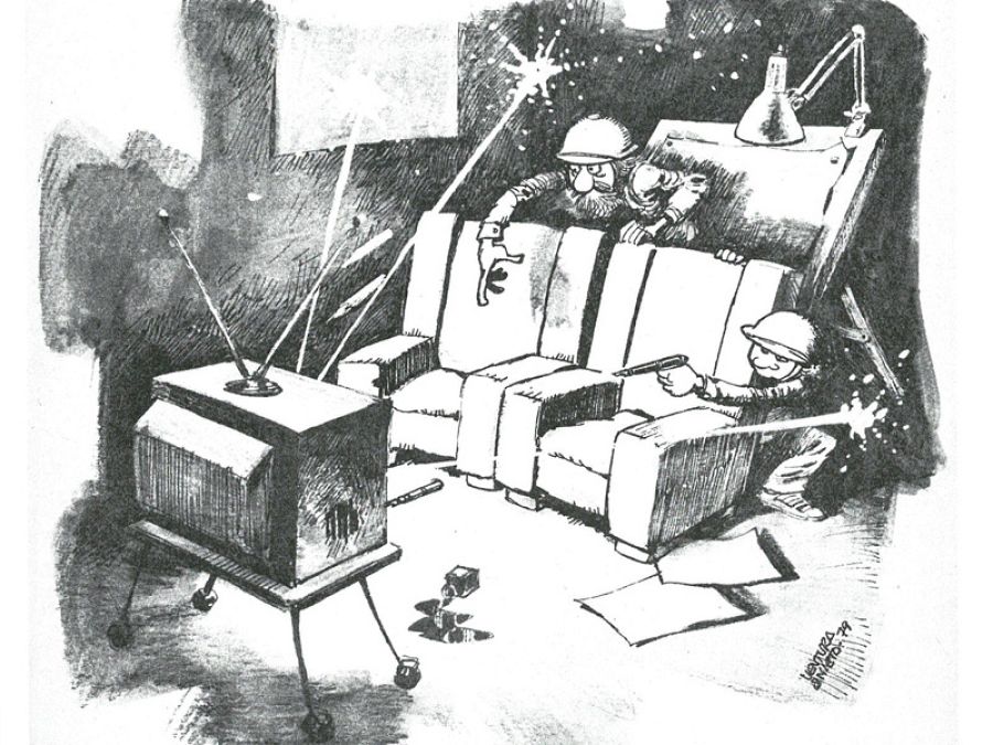 Ilustración de 'Catódicos e integrados'