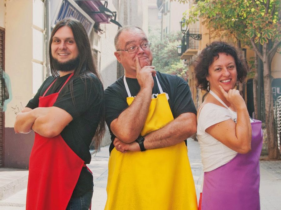 Xcar Malavida, Carlos Azagra y Encarna Revuelta fotgrafiados por Andrea Campos