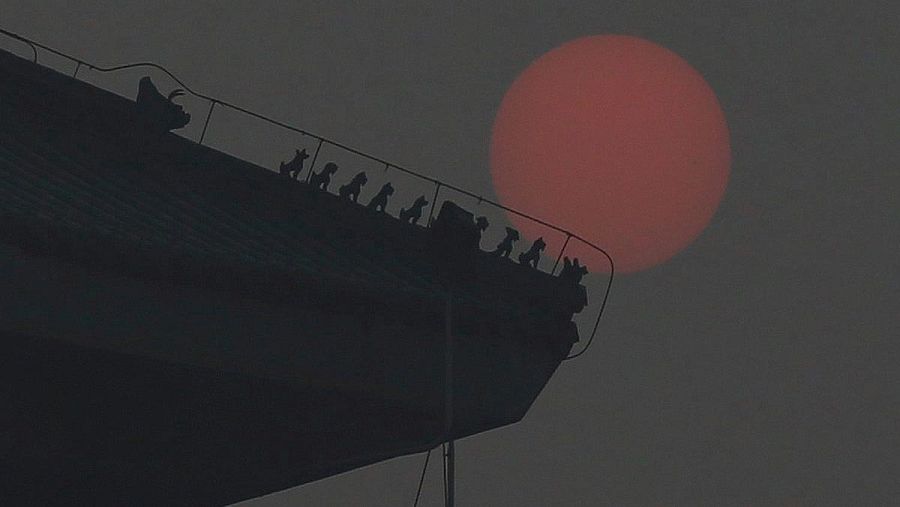 Imagen de la polución en Pekín