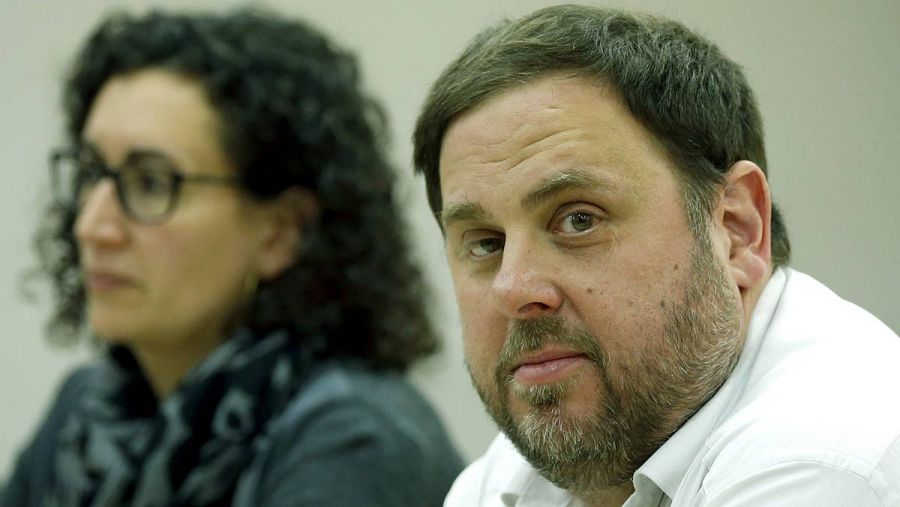 Junqueras, en la Ejecutiva Nacional de ERC.