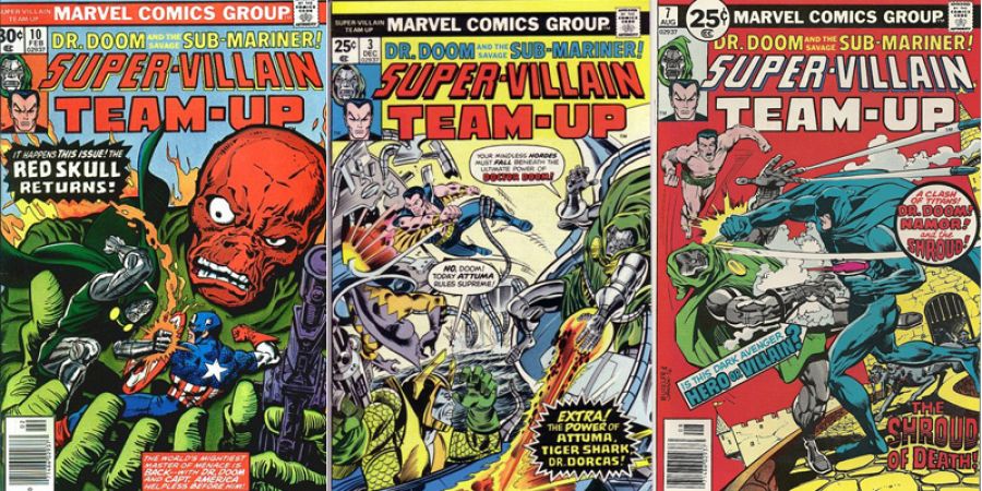 Portadas americanas de 'Supervillanos unidos'