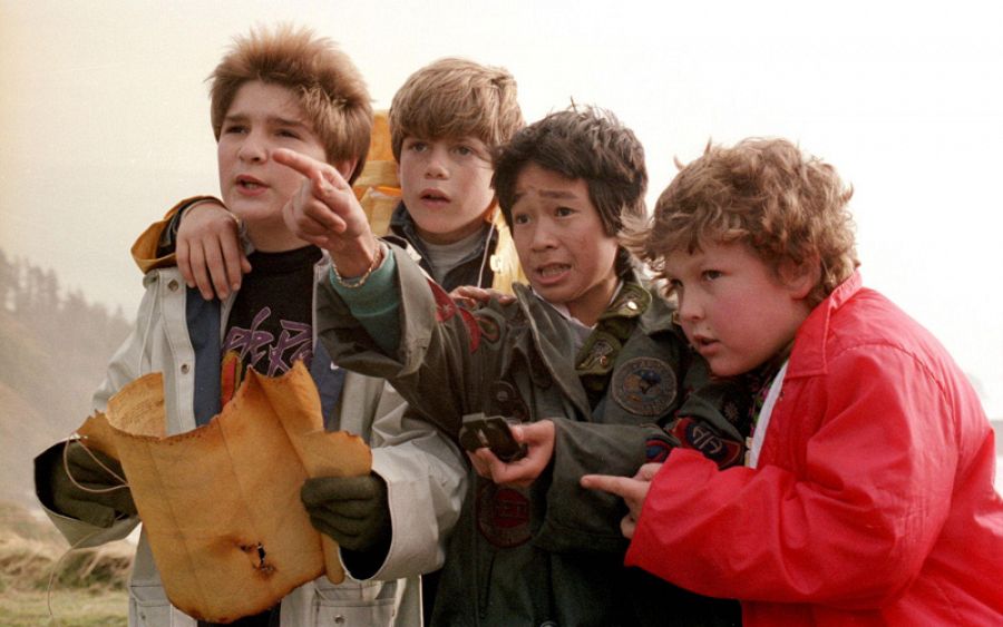 Los protagonistas de 'Los Goonies'