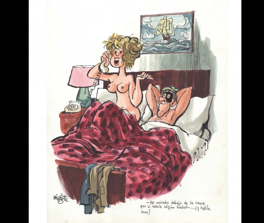 Dibujo de Antonio Mingote